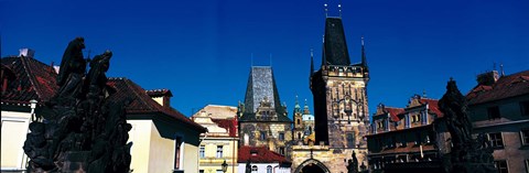 Framed Prague Castle St Vitus Cathedral Prague Czech Republic Print