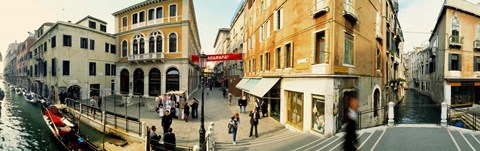 Framed Venice, Italy Street Scene Print