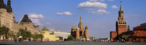 Framed Red Square, Moscow, Russia Print