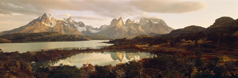 Framed Torres del Paine National Park Chile Print