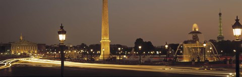 Framed Place de la Concorde Paris France Print