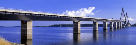 Framed Farobridge, Denmark Print