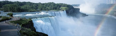 Framed American Falls Niagara Falls NY USA Print