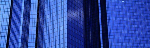 Framed Facade of Buildings, Frankfurt, Germany Print