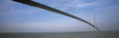 Framed Pont de Normandy Normandy France Print