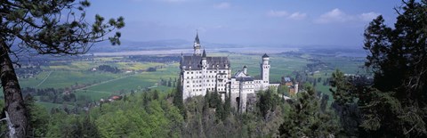 Framed Neuschwanstein Palace Bavaria Germany Print