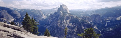 Framed Half Dome High Sierras Yosemite National Park CA Print