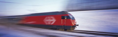 Framed SBB Train Switzerland Print