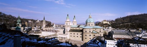 Framed Dome Salzburg Austria Print
