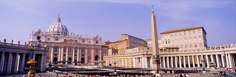 Framed Vatican, St Peters Square, Rome, Italy Print