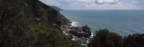 Framed Cinque Terre Italian Riviera Vernazza Italy Print