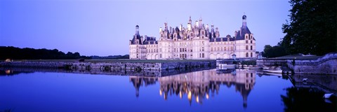 Framed Chateau Royal De Chambord, Loire Valley, France Print