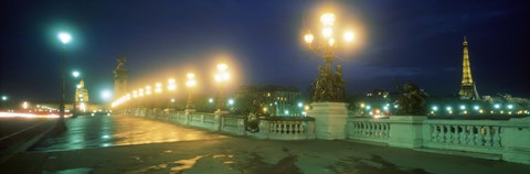 Framed Evening Paris France Print