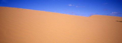 Framed Sand dunes in a desert, New South Wales, Australia Print