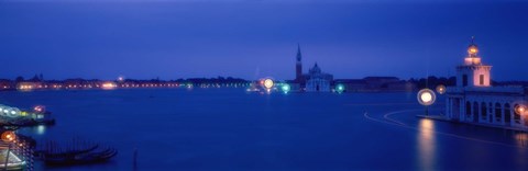 Framed Church of San Giorgio Maggiore Venice Italy Print