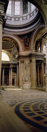 Framed Pantheon Interior Paris France Print
