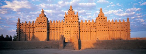 Framed Great Mosque Of Djenne, Mali, Africa Print