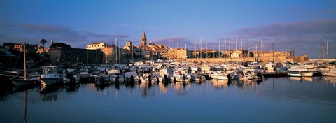 Framed Alghero Sardinia Italy Print