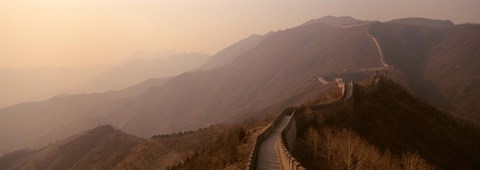 Framed Great Wall Of China, Mutianyu, China Print