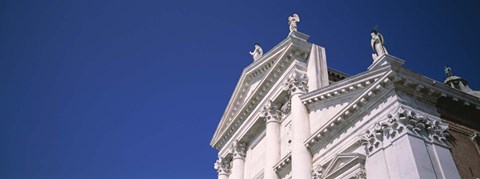 Framed Architectual detail on a building, Venice, Italy Print