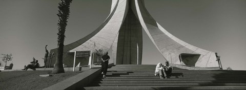 Framed Low angle view of a monument, Martyrs&#39; Monument, Algiers, Algeria Print