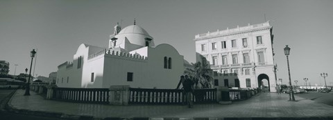 Framed Low angle view of a mosque, Jamaa-El-Jedid, Algiers, Algeria Print