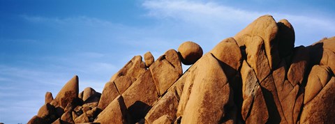 Framed Close-up of rocks, Mojave Desert, Joshua Tree National Monument, California, USA Print