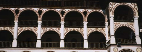 Framed Low angle view of a monastery, Rila Monastery, Bulgaria Print