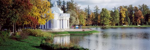 Framed Grotto, Catherine Park, Catherine Palace, Pushkin, St. Petersburg, Russia Print