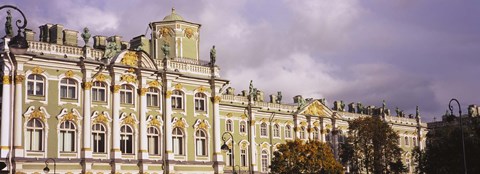 Framed Facade of a palace, Winter Palace, State Hermitage Museum, St. Petersburg, Russia Print