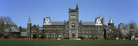 Framed Facade of a building, University of Toronto, Toronto, Ontario, Canada Print