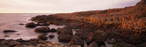 Framed Giant&#39;s Causeway, Antrim Coast, Northern Ireland. Print