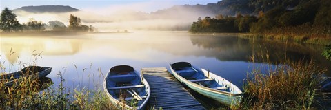 Framed English Lake District, Grasmere, Cumbria, England Print