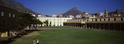 Framed Courtyard of a castle, Castle of Good Hope, Cape Town, Western Cape Province, South Africa Print