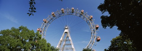 Framed Prater Park Ferris wheel, Vienna, Austria Print