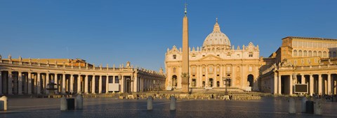 Framed St. Peter&#39;s Basilica, Rome Print