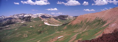 Framed Mountain range, Crested Butte, Gunnison County, Colorado Print