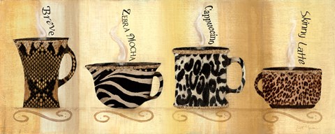 Framed Cafe Exotica II Print