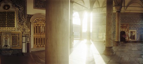 Framed Interiors of Topkapi Palace in Istanbul, Turkey (horizontal) Print