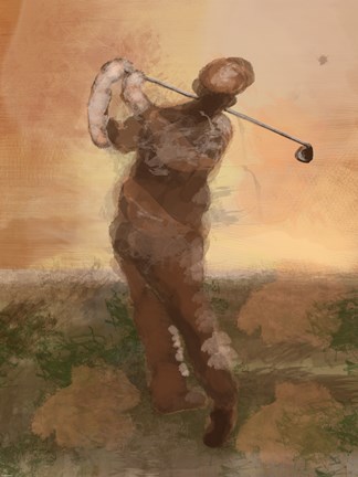 Framed Day on the Green Print