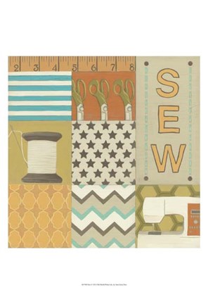 Framed Sew Print