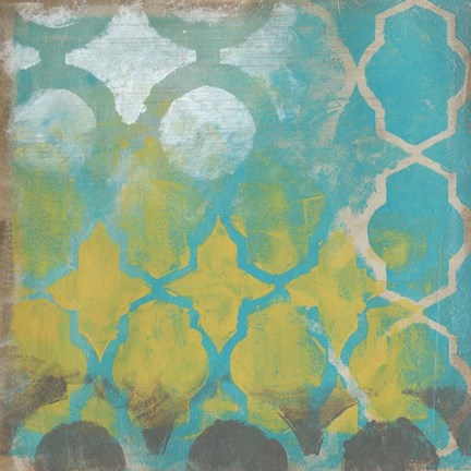 Framed Neo Lattice II Print