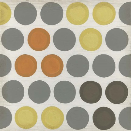 Framed Marquee Lights I Print