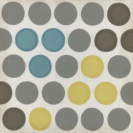 Framed Marquee Lights III Print