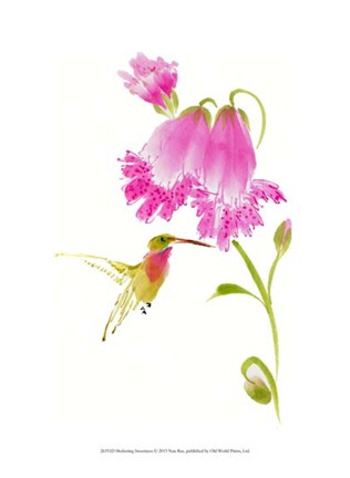 Framed Sheltering Sweetness Print