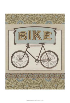 Framed Bike Print