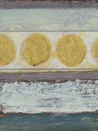 Framed Circular Momentum II Print