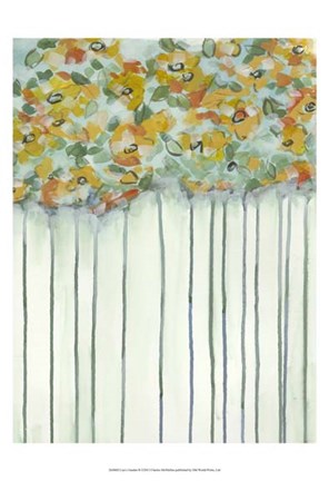 Framed Lisa&#39;s Garden II Print