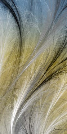 Framed Fountain Grass IV Print