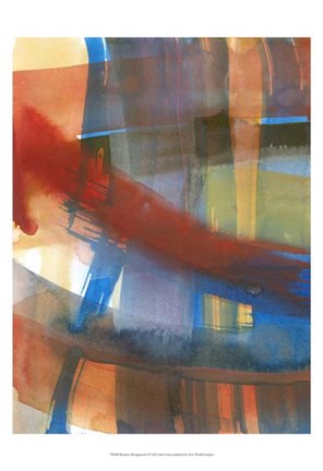 Framed Rainbow Reorganized I Print